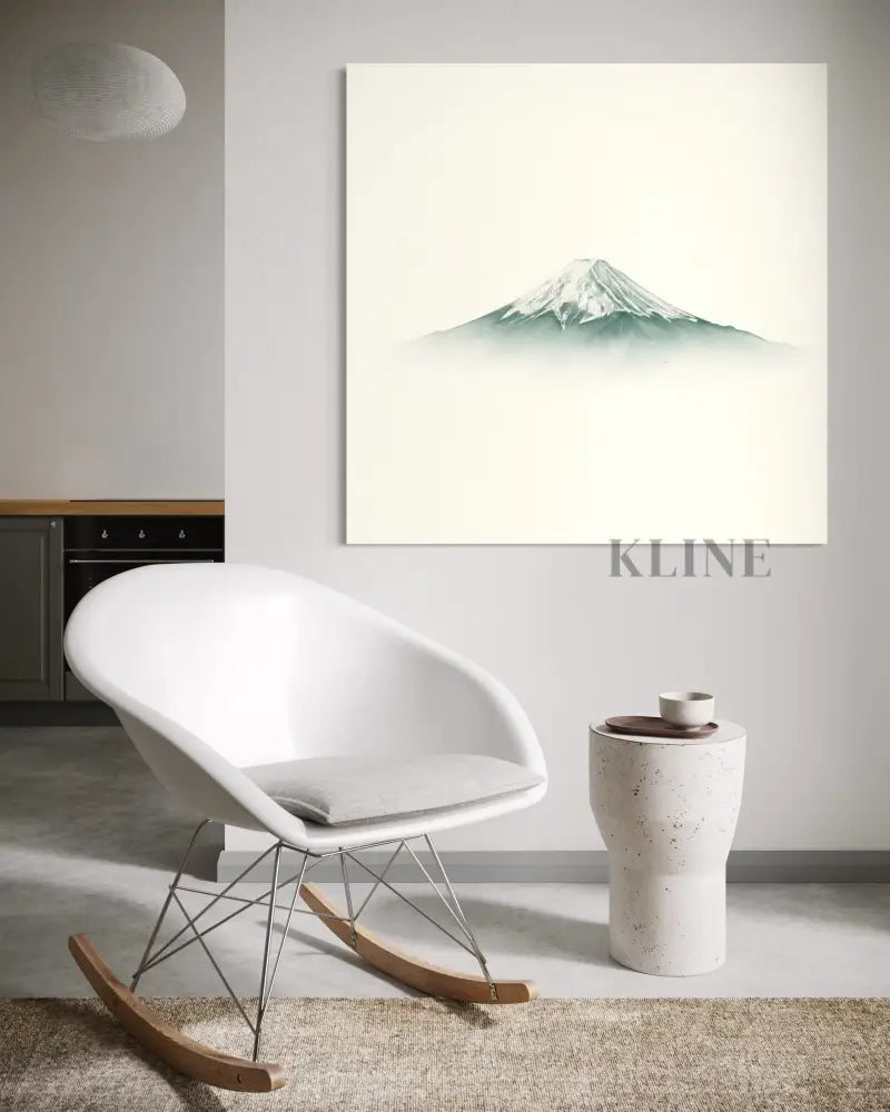 Contour Fuji - Hand Painting