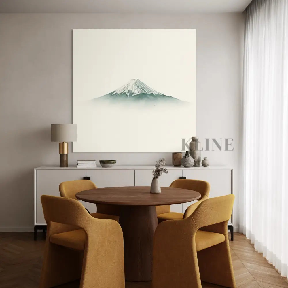 Contour Fuji - Hand Painting