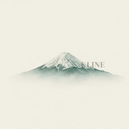 Contour Fuji - Hand Painting