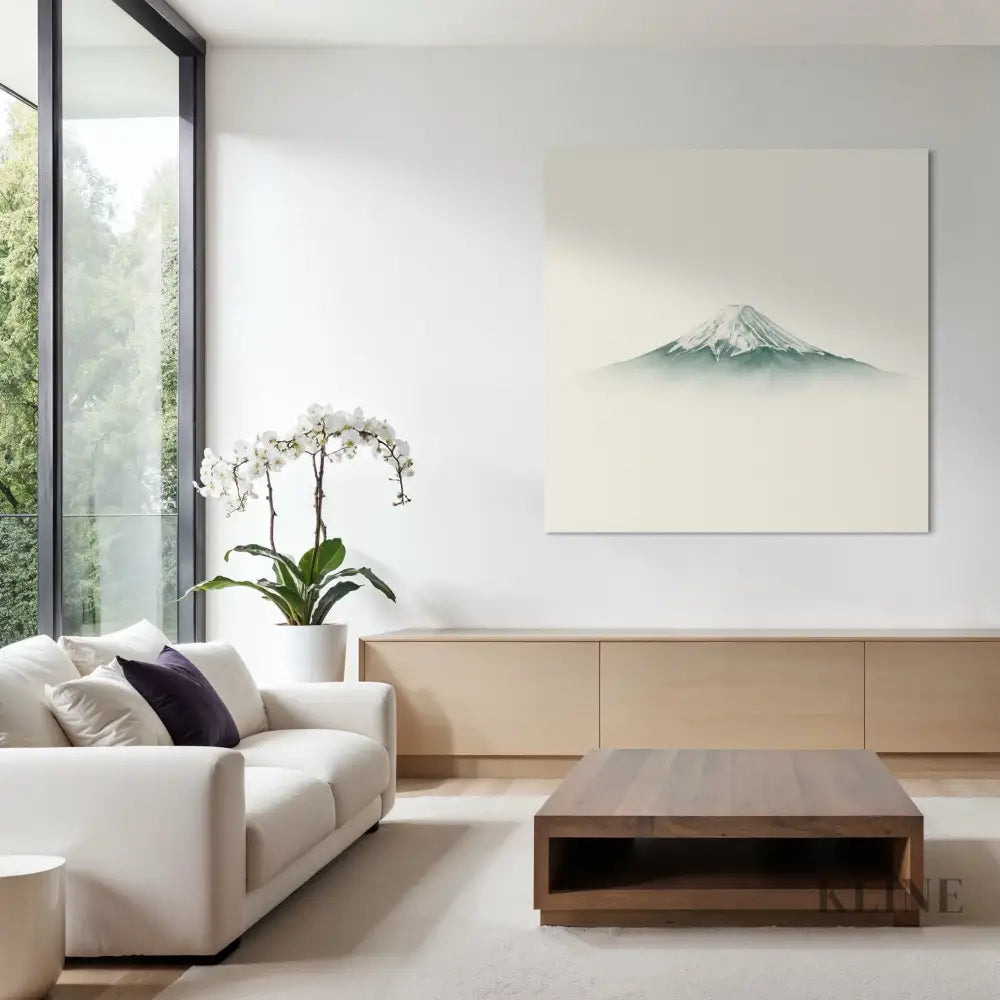 Contour Fuji - Hand Painting
