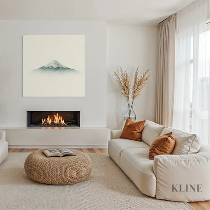 Contour Fuji - Hand Painting