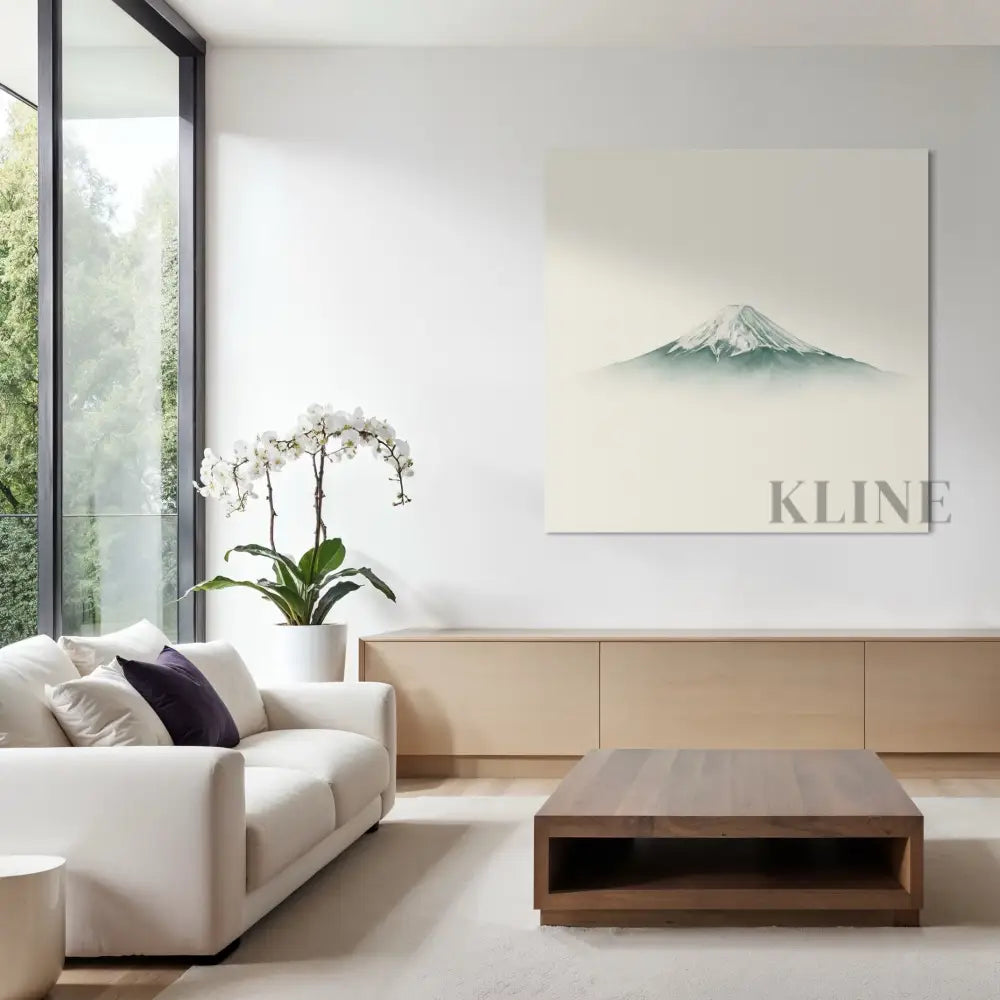 Contour Fuji - Hand Painting 