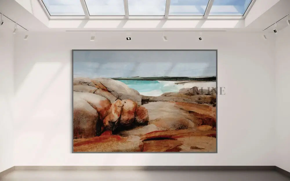 Conzy Corner Beach - Hand Painting