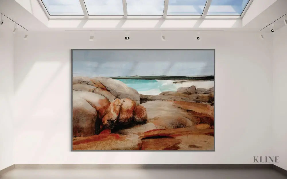 Conzy Corner Beach - Hand Painting