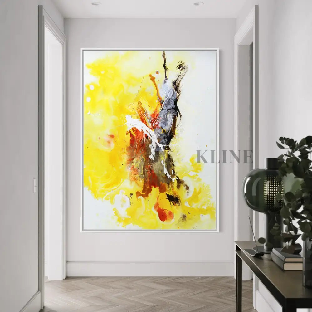 Cosmic Collision - Rolled Canvas / 45x60cm / 18x24’’ - Hand Painting