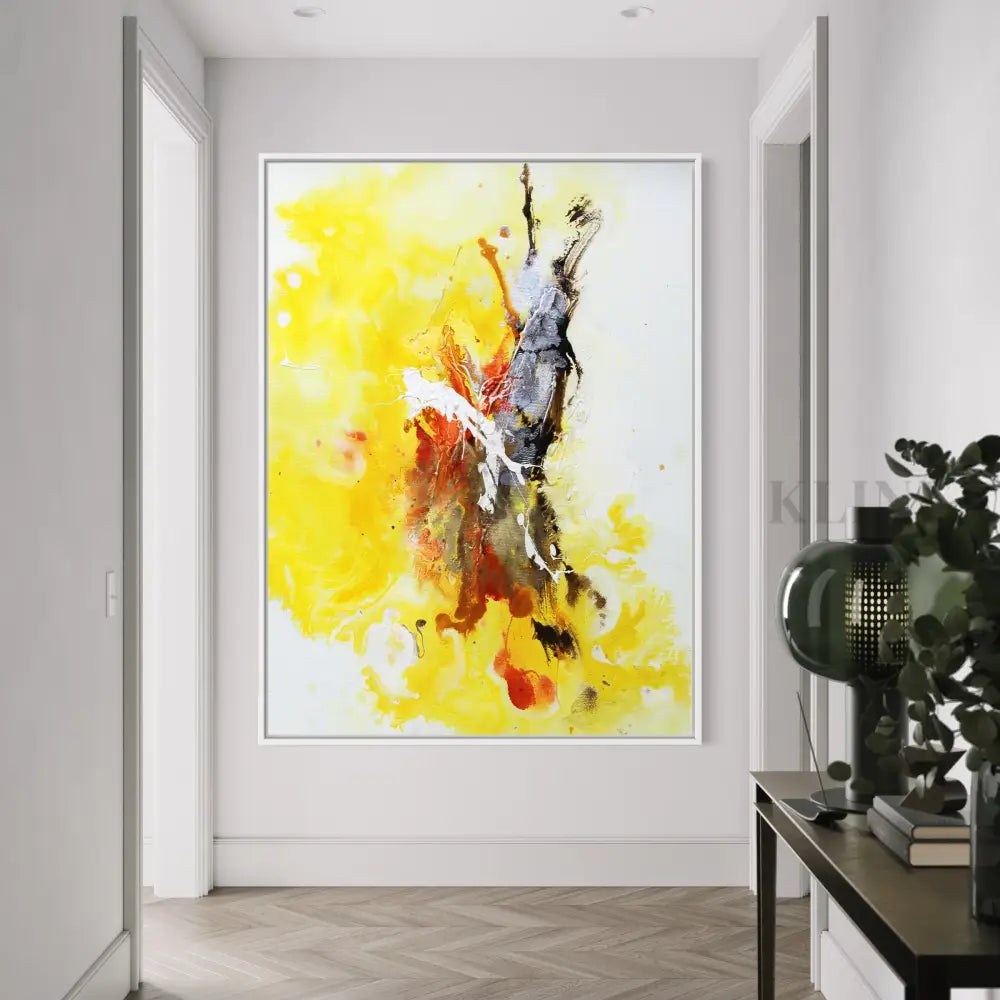 Cosmic Collision - Rolled Canvas / 45x60cm / 18x24’’ - Hand Painting