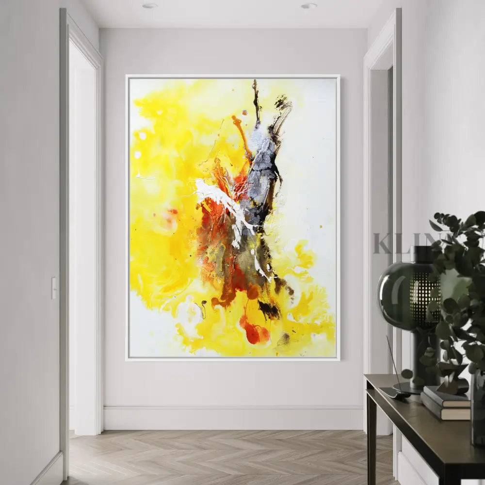 Cosmic Collision - Rolled Canvas / 45x60cm / 18x24’’ - Hand Painting