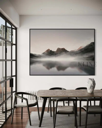 Cradle Mountain Sunrise - Hand Painting