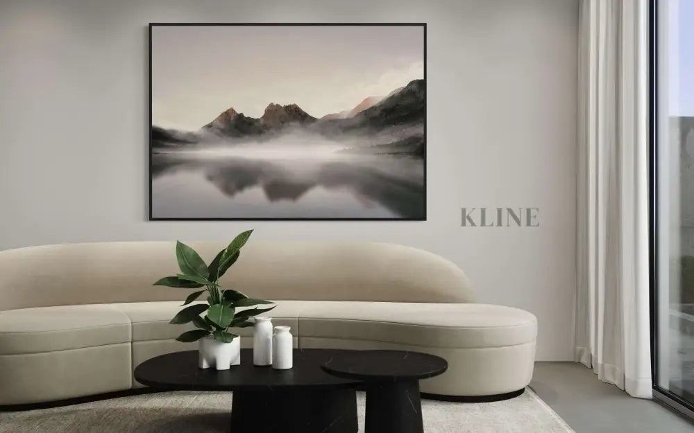 Cradle Mountain Sunrise - Hand Painting