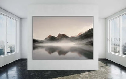 Cradle Mountain Sunrise - Hand Painting