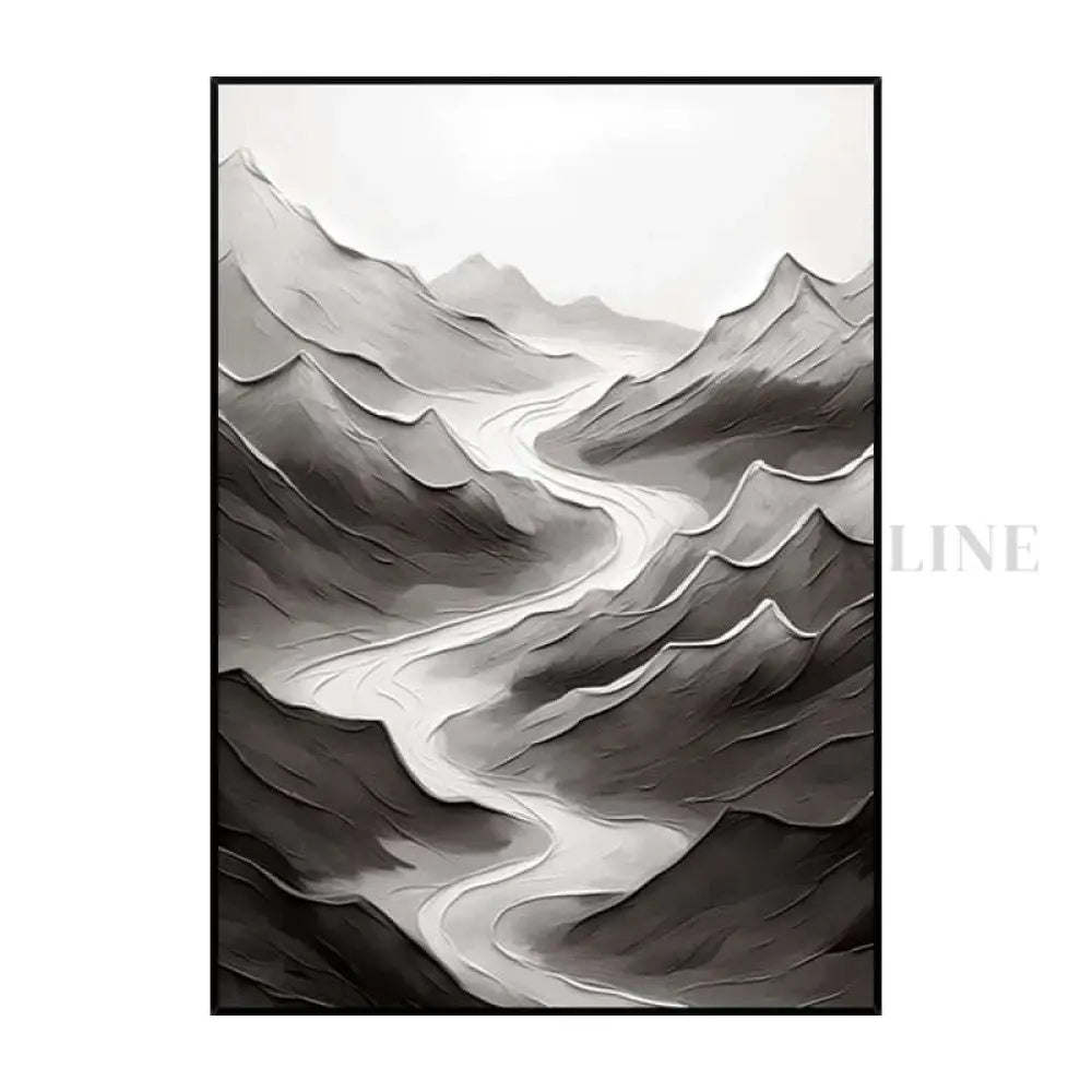 Cradle of Mist - Hand Painting 3D Textured Wall Art