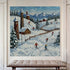 Cross-Country Village - Hand Painting