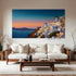 Crystalline Cliffs of Greece - Hand Painting