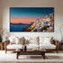 Crystalline Cliffs of Greece - Hand Painting