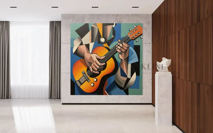 Cubist Chord - Hand Painting