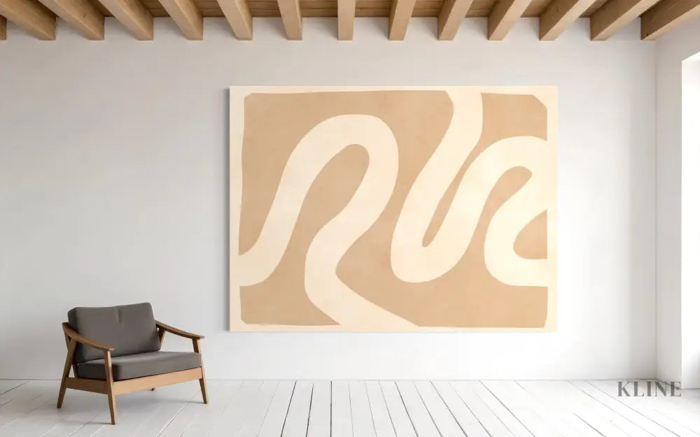Curved Shapes 1 - Hand Painting 