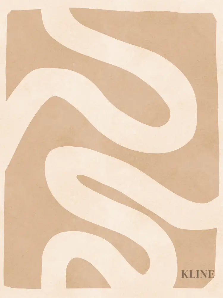 Curved Shapes 1 - Hand Painting