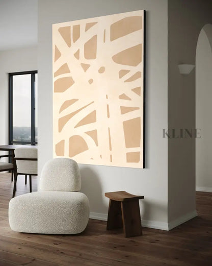 Curved Shapes 2 - Hand Painting