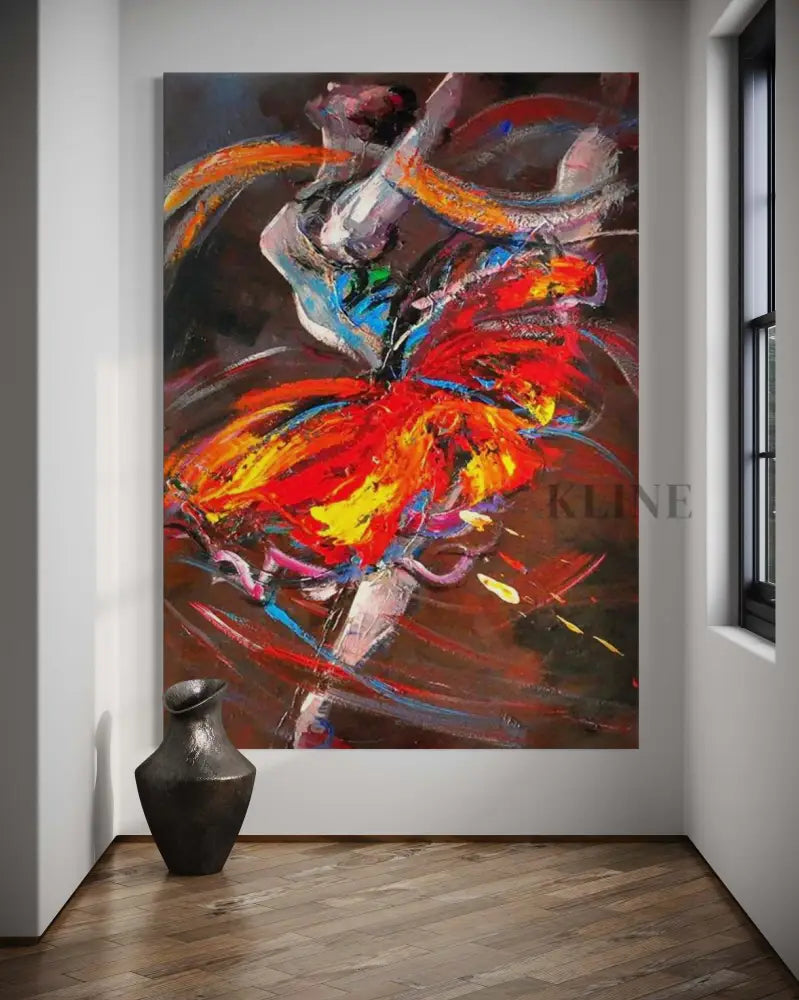 Dance Me to The End of Love - Hand Painting