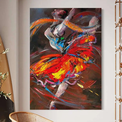 Dance Me to The End of Love - Hand Painting