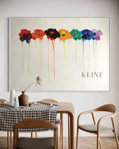 Dancing Brushstrokes - Hand Painting