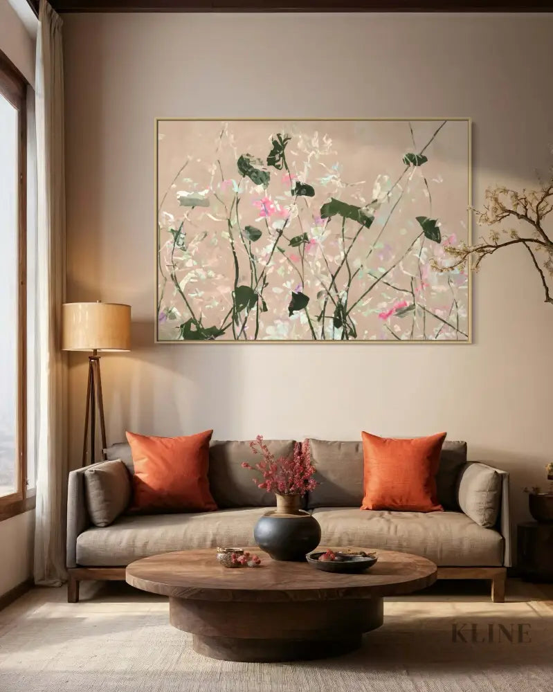 Dancing Garden - Hand Painting