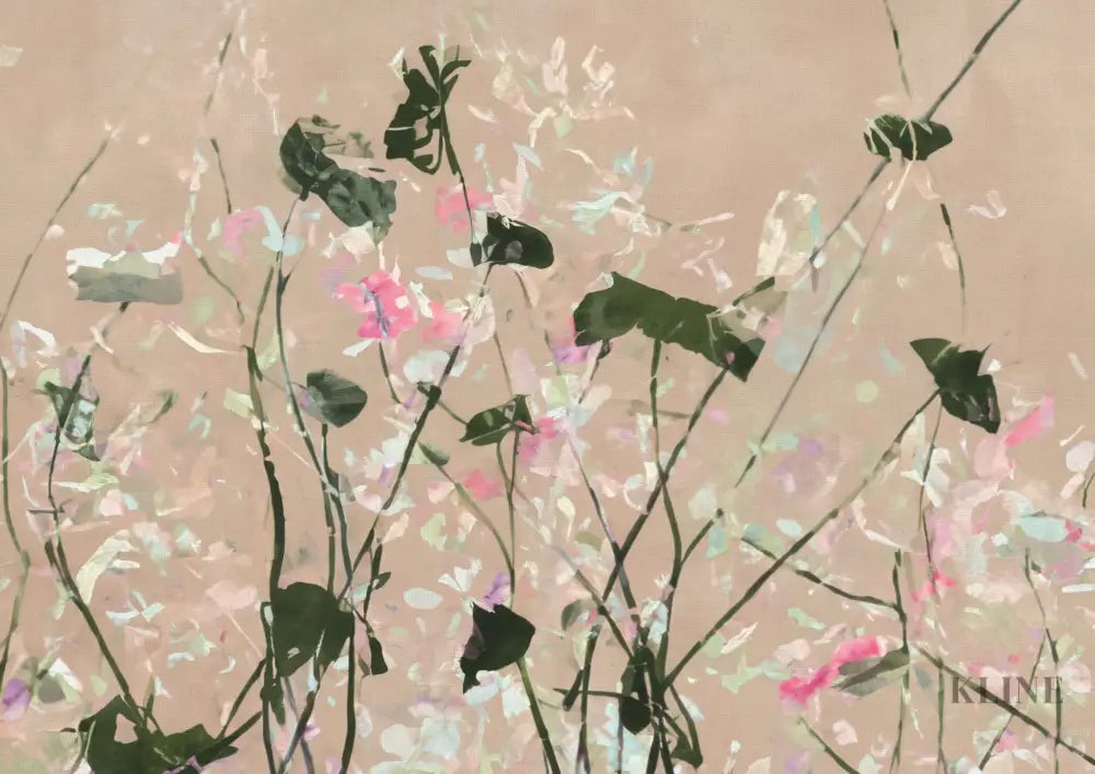 Dancing Garden - Hand Painting