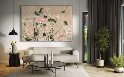 Dancing Garden - Hand Painting
