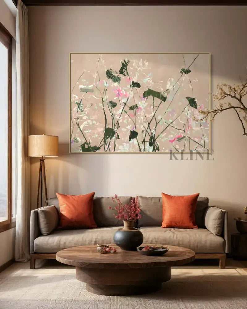 Dancing Garden - Hand Painting