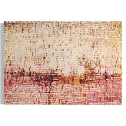 Dancing Rain Pink - Hand Painting