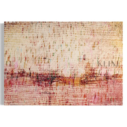 Dancing Rain Pink - Hand Painting