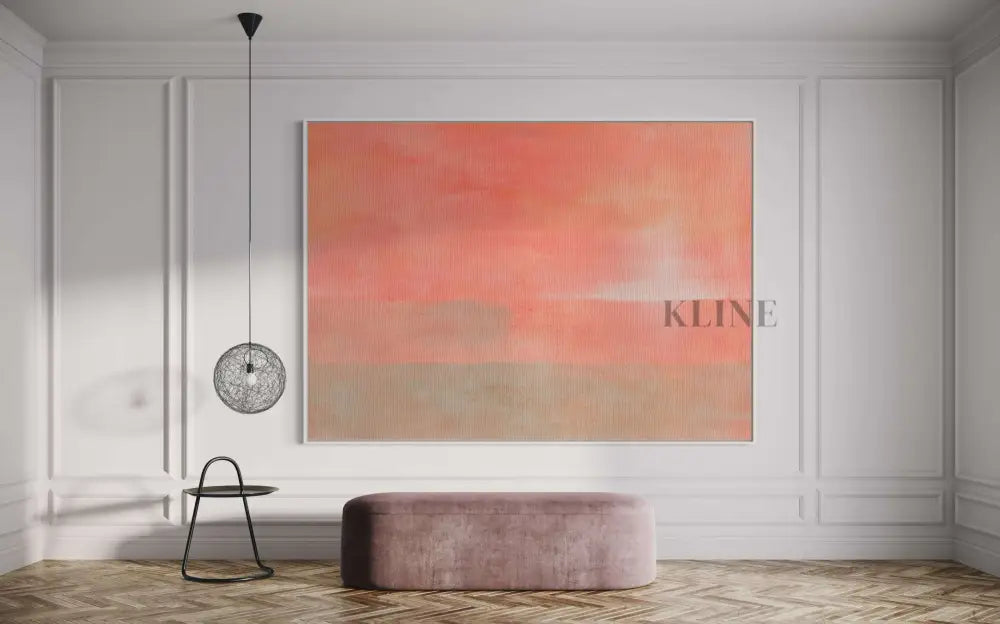 Dawn Skyline - Hand Painting