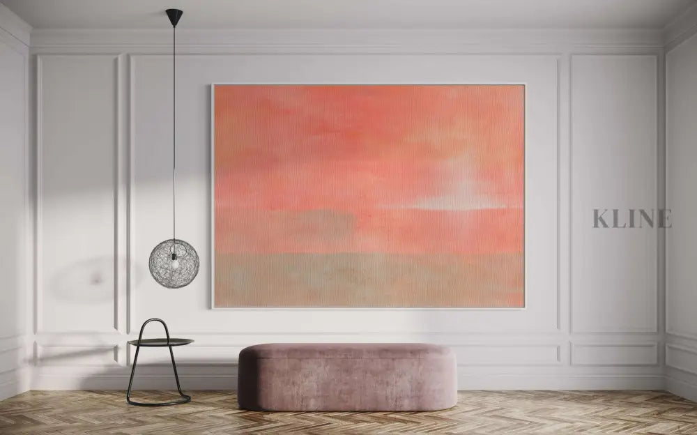 Dawn Skyline - Hand Painting