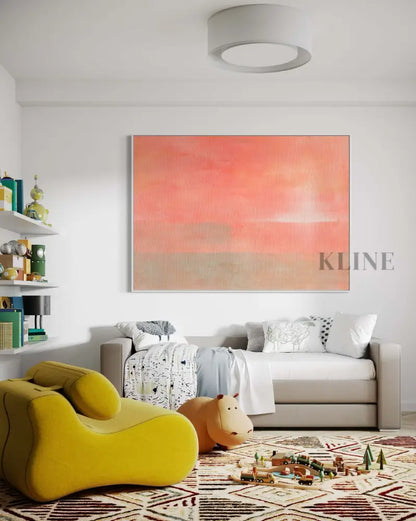 Dawn Skyline - Hand Painting