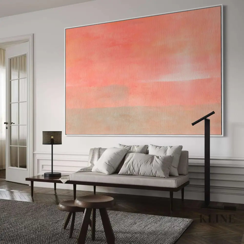 Dawn Skyline - Hand Painting