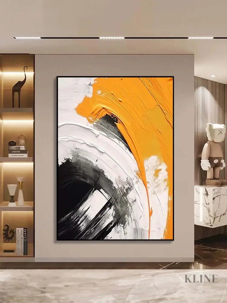 Daylight Saving Textured Wall Art - Hand Painting