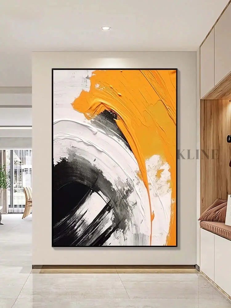 Daylight Saving Textured Wall Art - Hand Painting