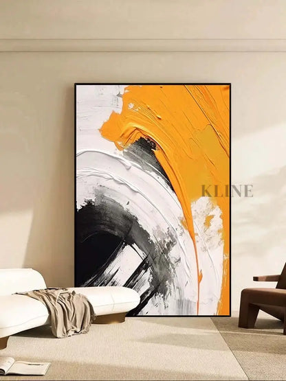 Daylight Saving Textured Wall Art - Hand Painting