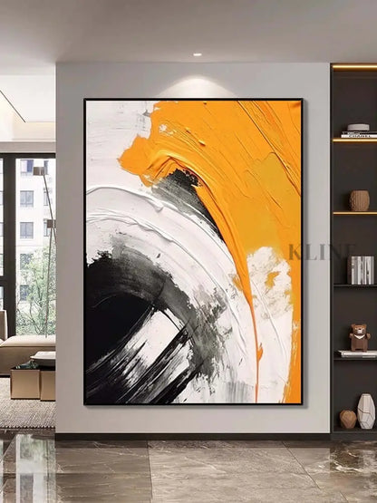 Daylight Saving Textured Wall Art - Hand Painting
