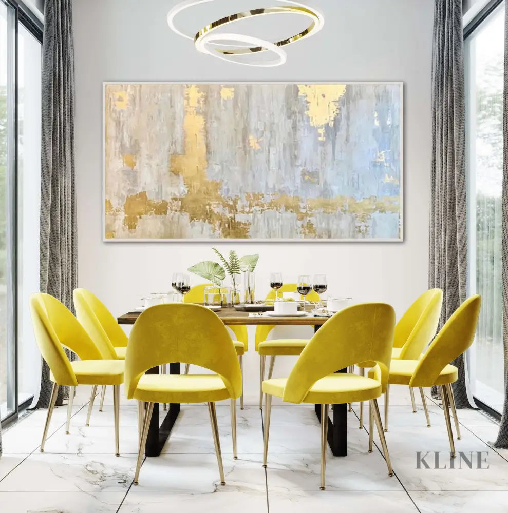 Dazzling Elegance - Hand Painting
