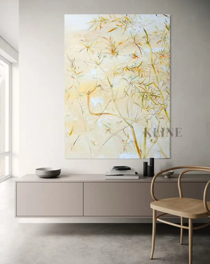 Delicate Bamboo Painting - Hand Painting