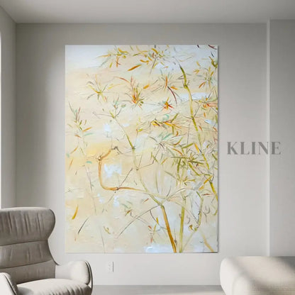 Delicate Bamboo Painting - Hand Painting