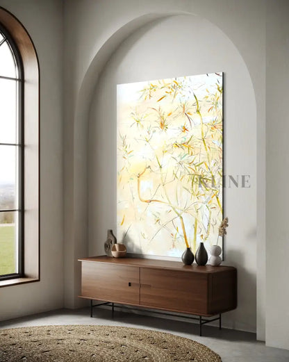 Delicate Bamboo Painting - Hand Painting