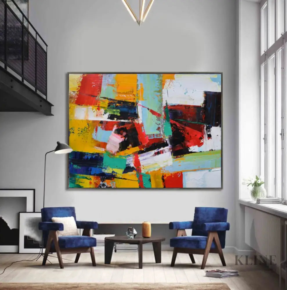Denial - Kline Collective Colorful Wall Art