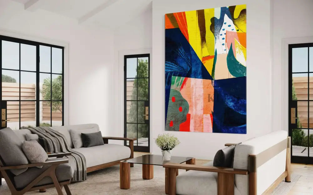 Devaneio - Hand Painting Art mural sur toile