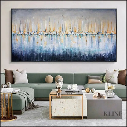 Distant Shores - Hand Painting