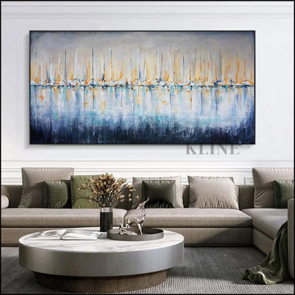 Distant Shores - Hand Painting