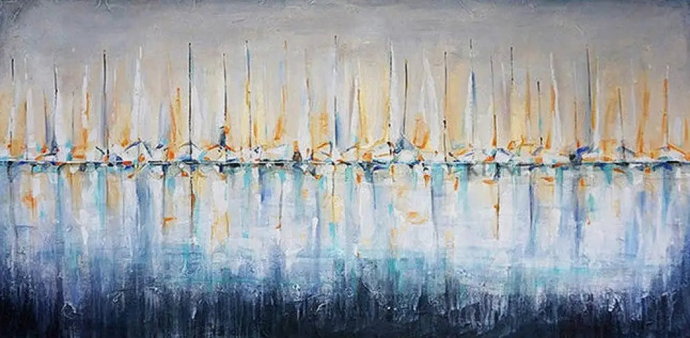 Distant Shores - Hand Painting