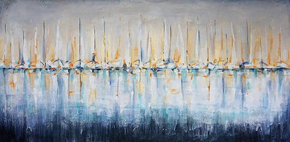 Distant Shores - Hand Painting