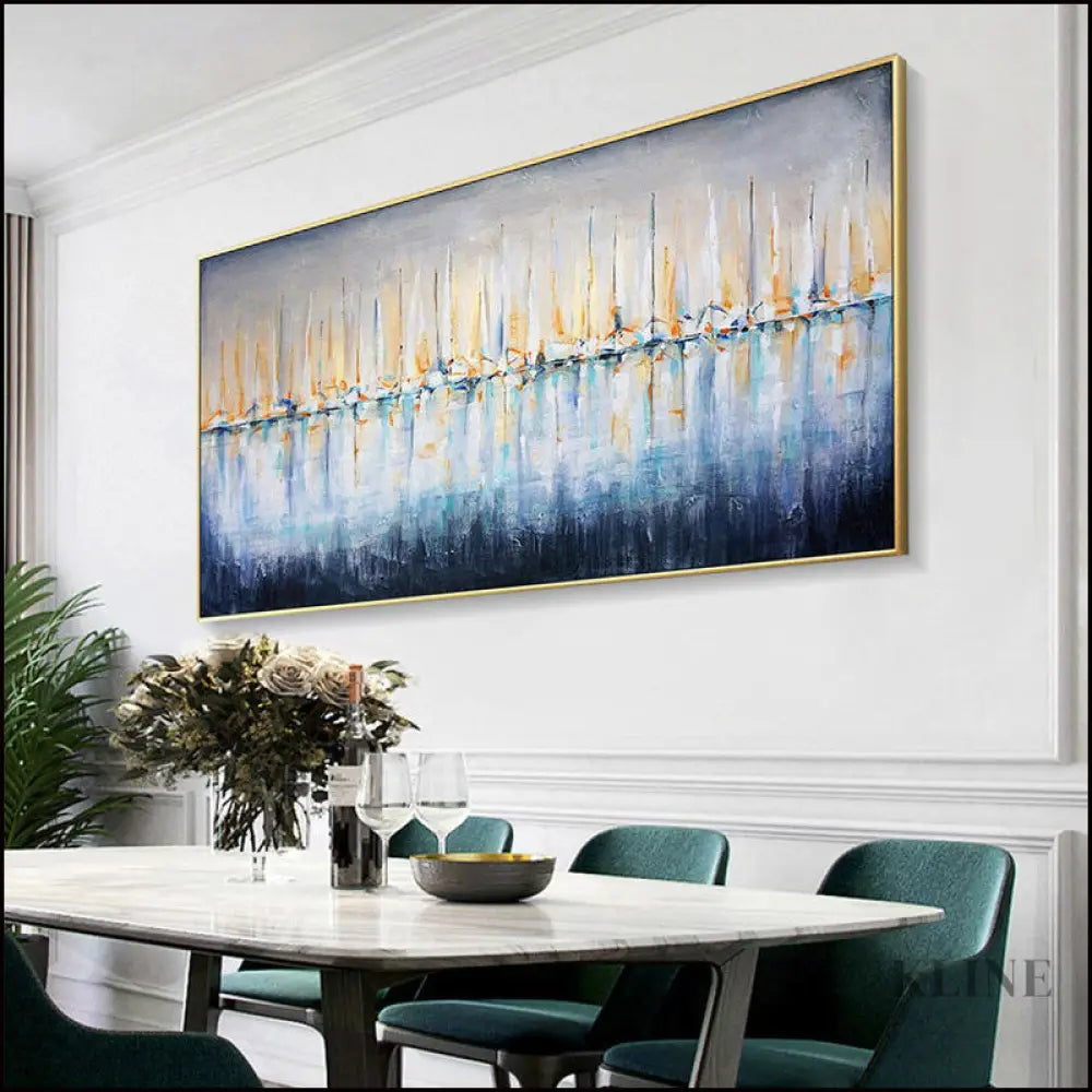 Distant Shores - Hand Painting